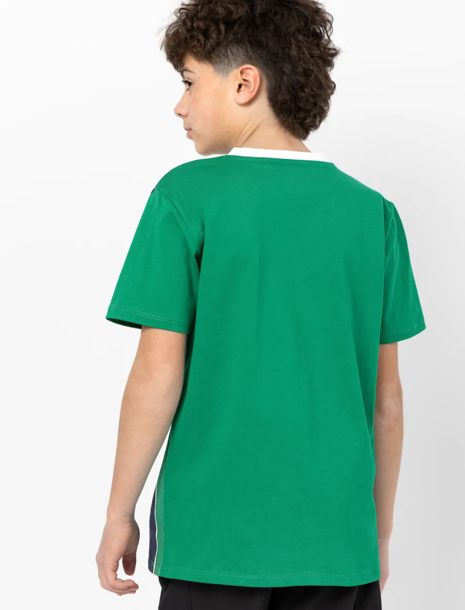 Crew Neck Sports T-Shirt - Teen Boys