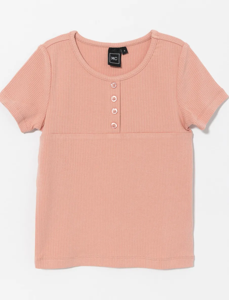 Crew neck t-shirt - little girls