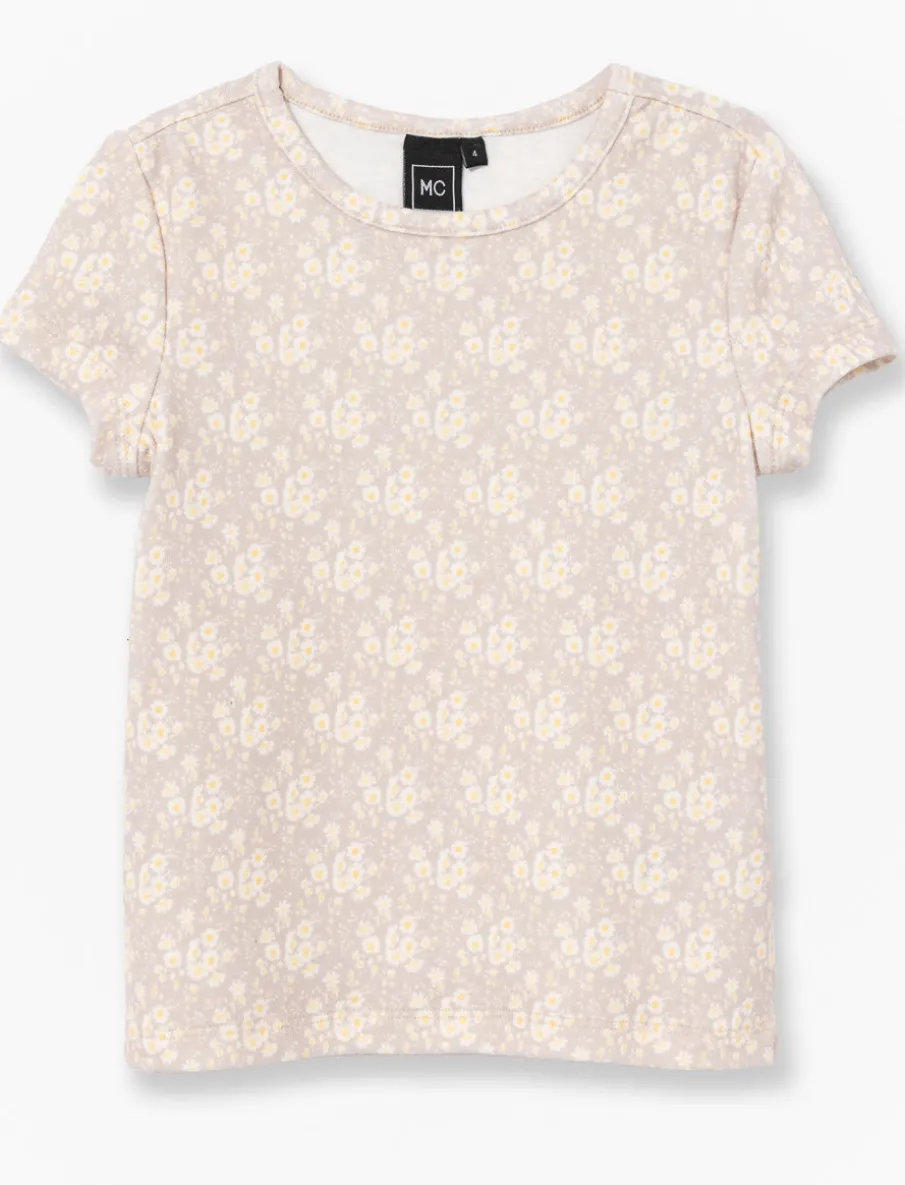 Crew Neck T-Shirt - Little Girls