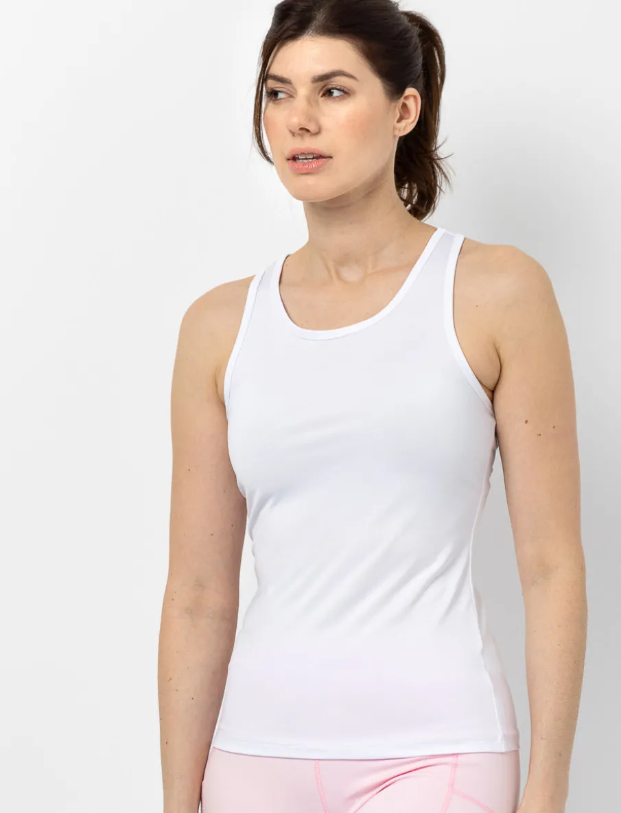 Crew-neck Sports Tank Top