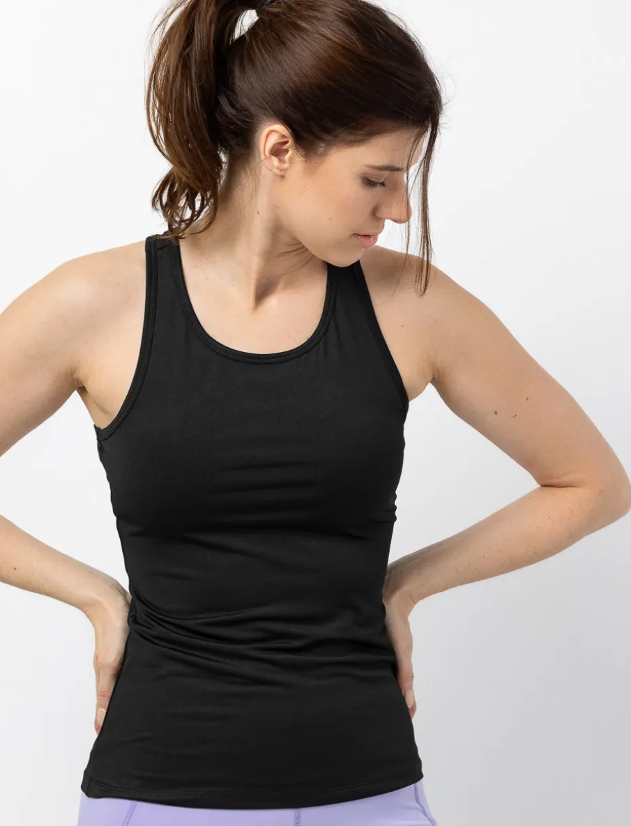 Crew-neck Sports Tank Top