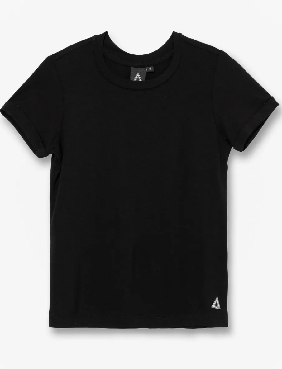 Crew-neck Sports T-shirt - Little Girl