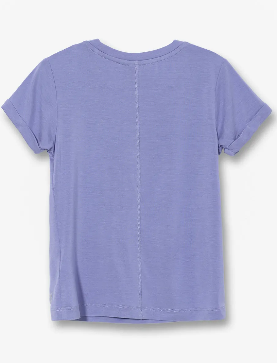 Crew-neck Sports T-shirt - Little Girl