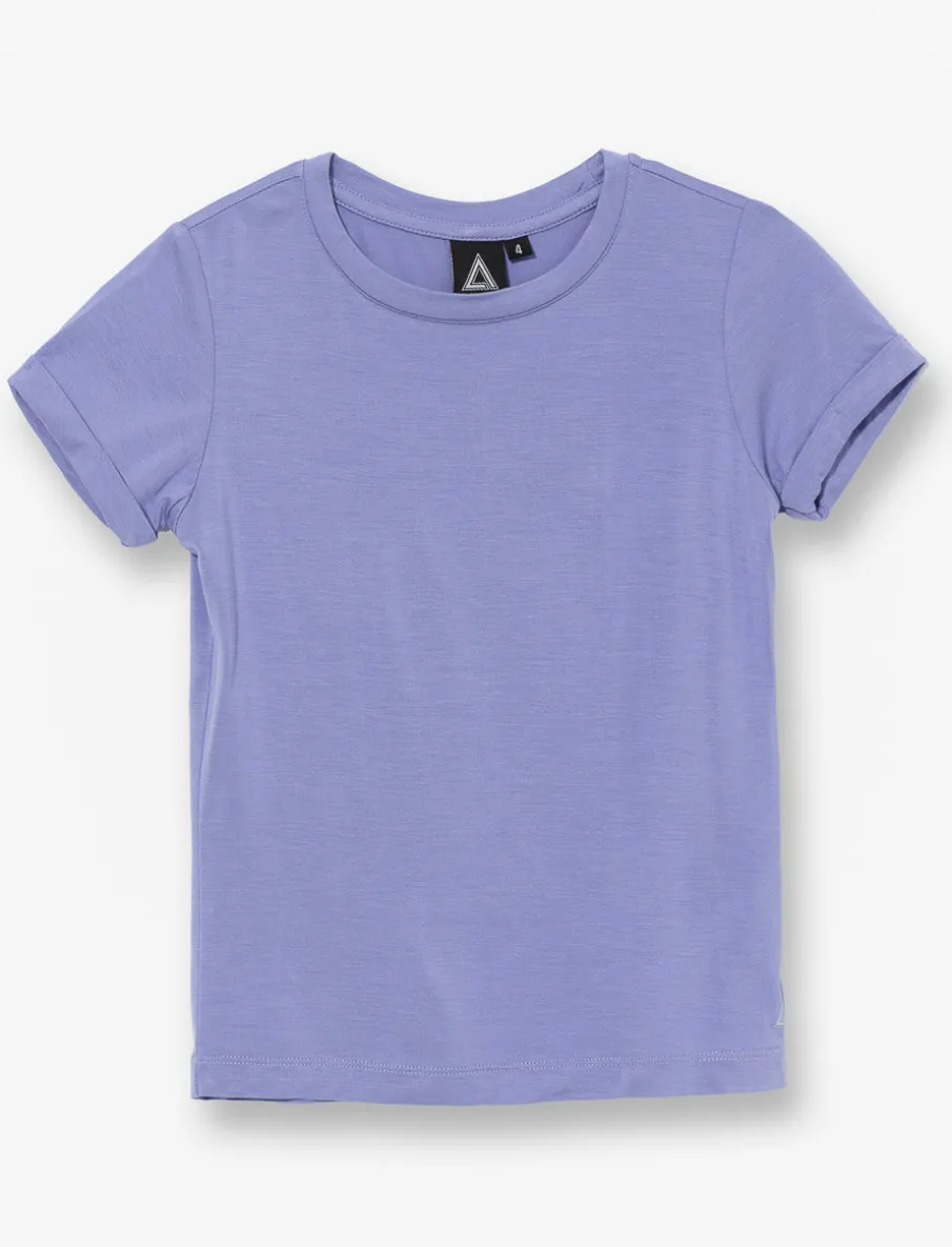 Crew-neck Sports T-shirt - Little Girl