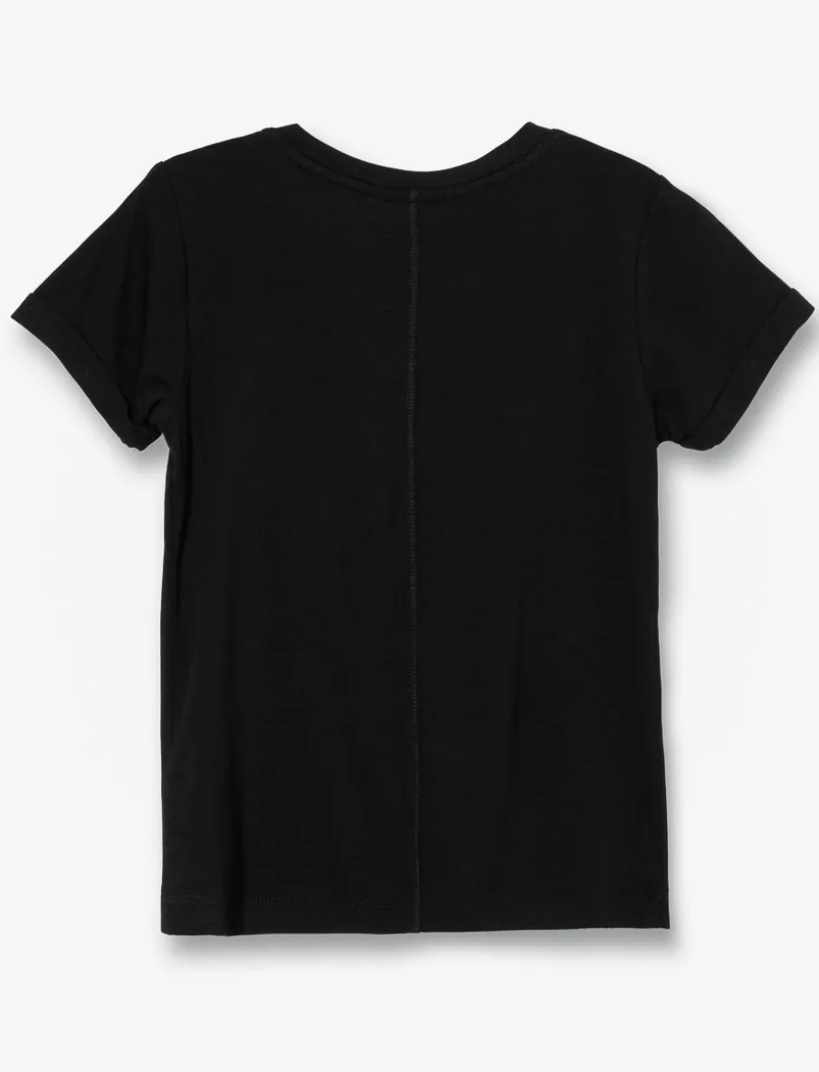 Crew-neck Sports T-shirt - Little Girl