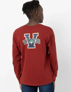 Crew-neck T-shirt with Back Print
