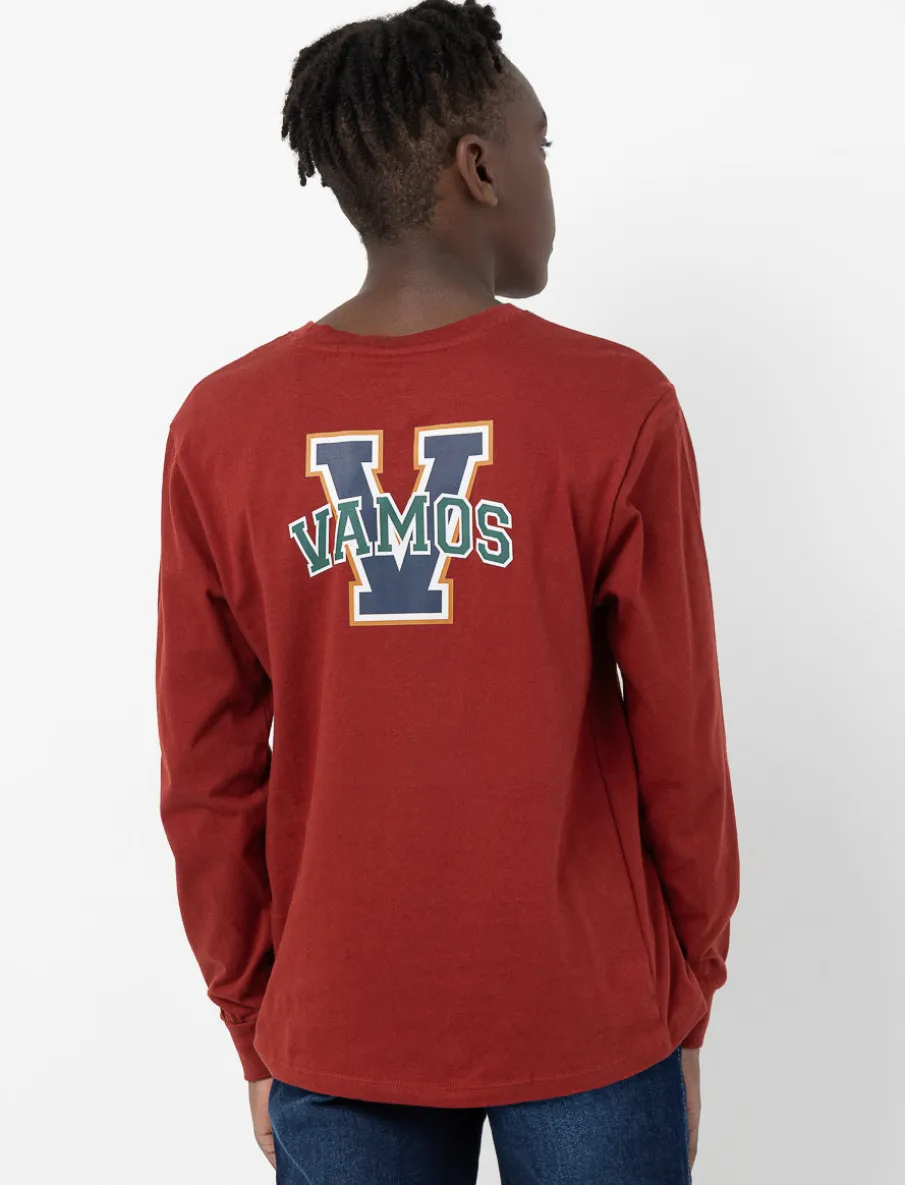 Crew-neck T-shirt with Back Print