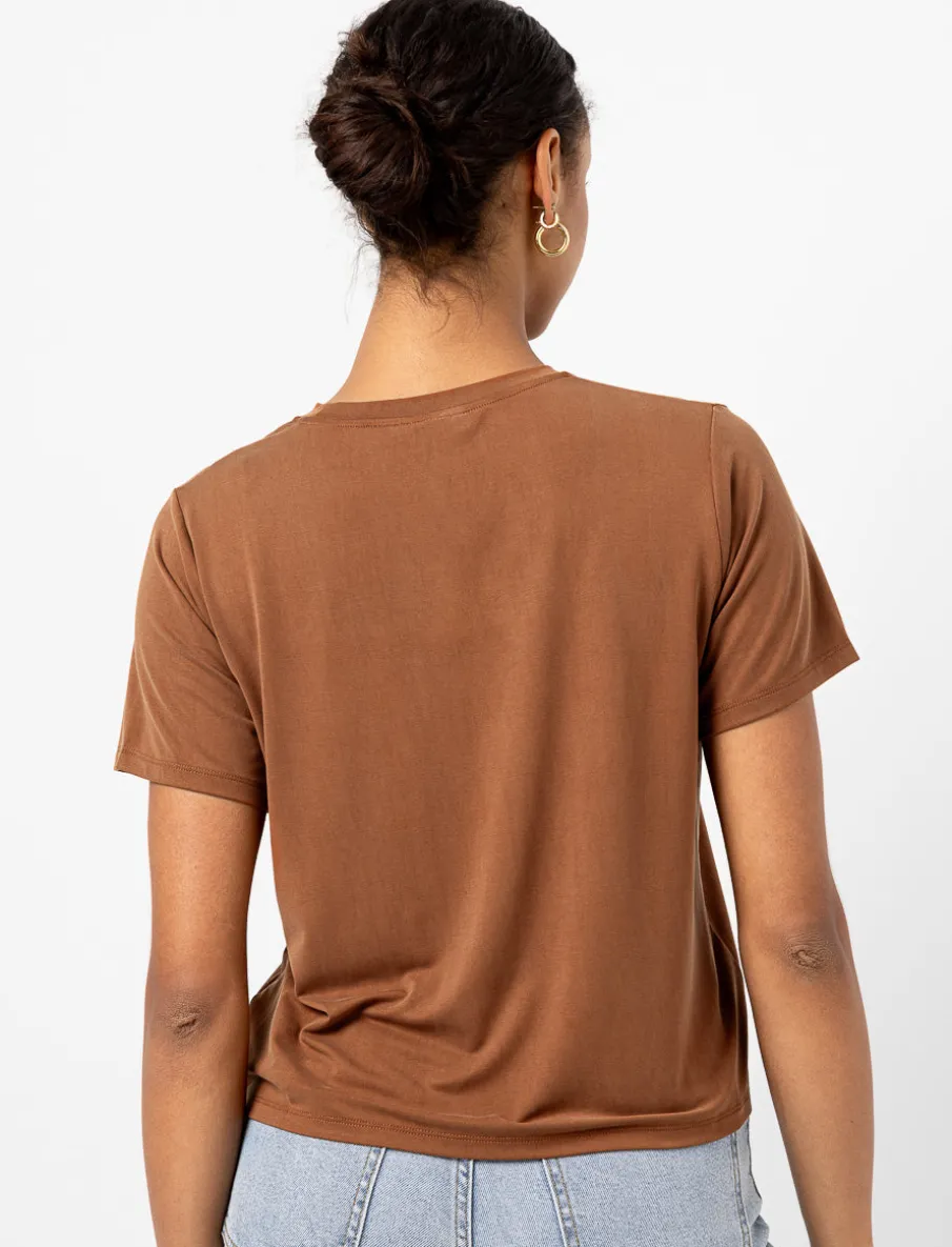 Crew-neck T-shirt with Pocket