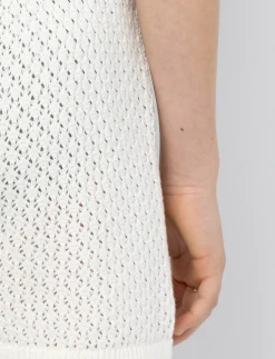 Crochet Elastic-waist Shorts