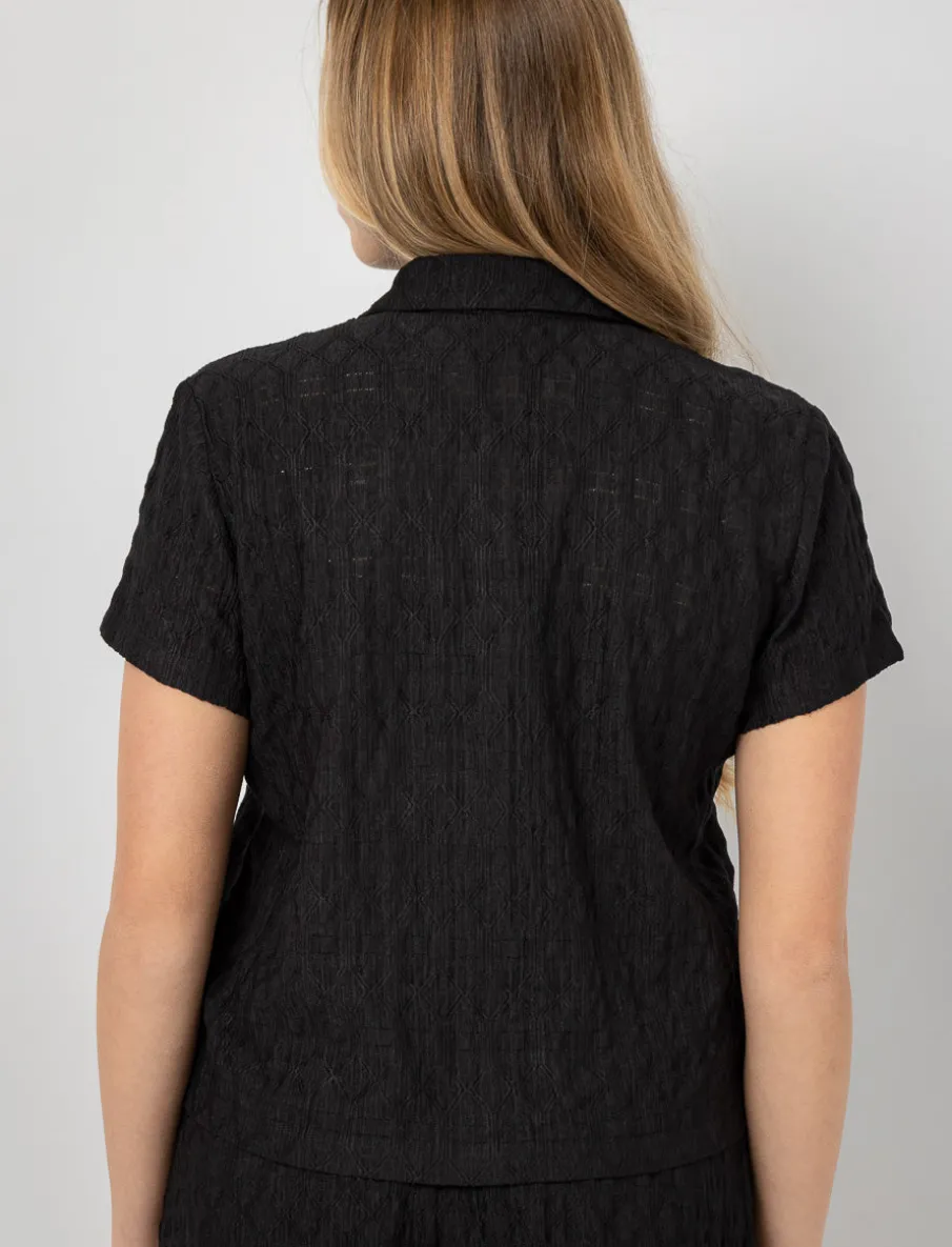 Crochet Swim Cover-up Blouse