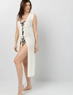 Crochet Swim Cover-up Dress