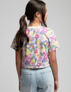 Cropped Floral T-shirt