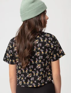 Cropped Floral T-shirt