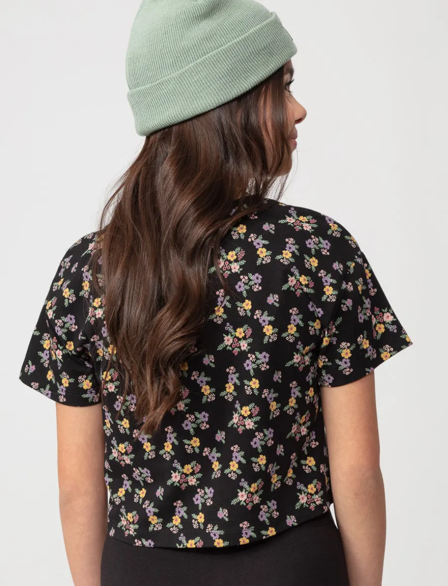 Cropped Floral T-shirt