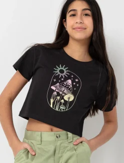 Cropped Graphic T-Shirt