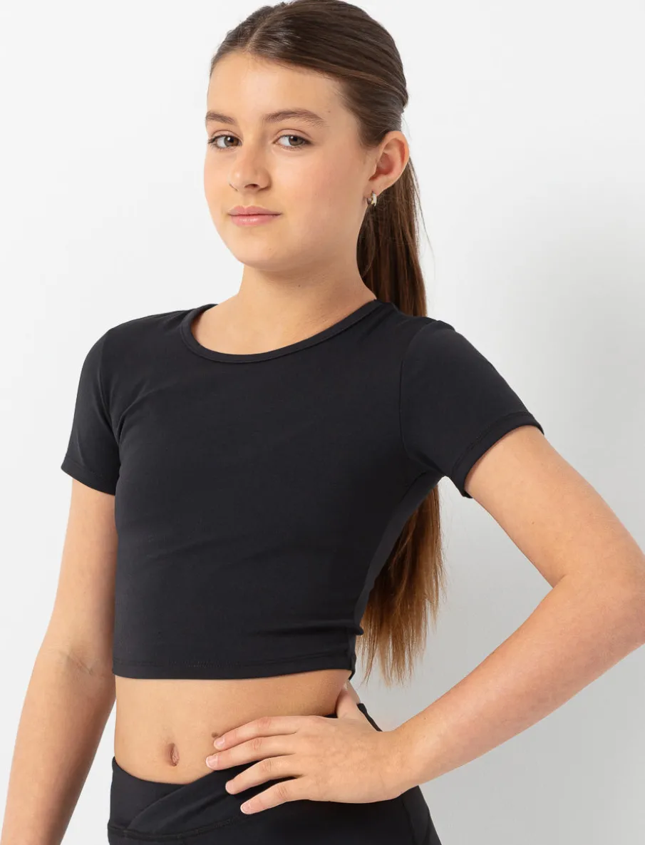 Cropped Sports T-shirt