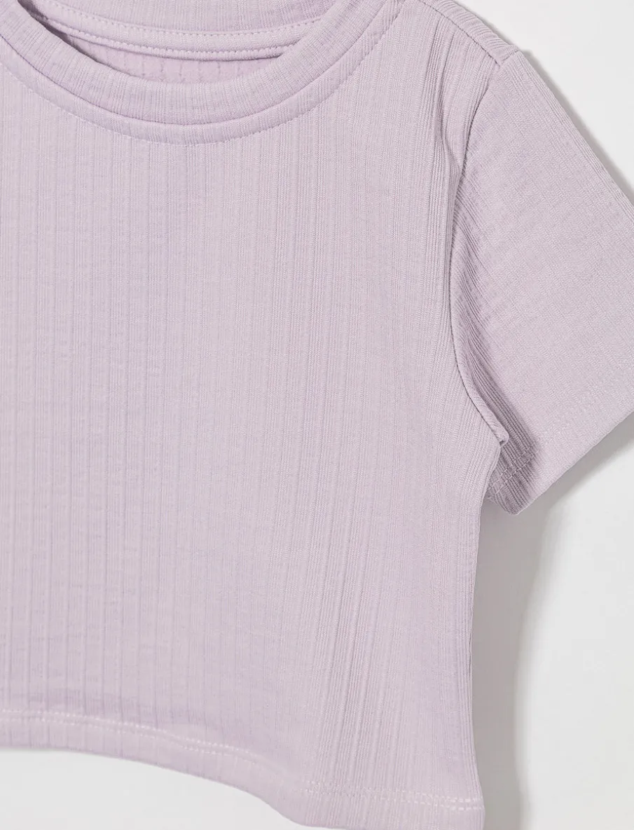 Cropped Sports T-shirt