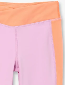 Cross-waist Sports Leggings - Little Girl