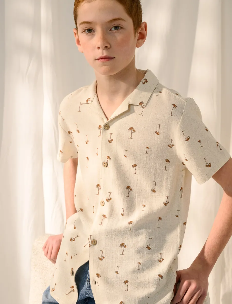 Cuban Collar Shirt
