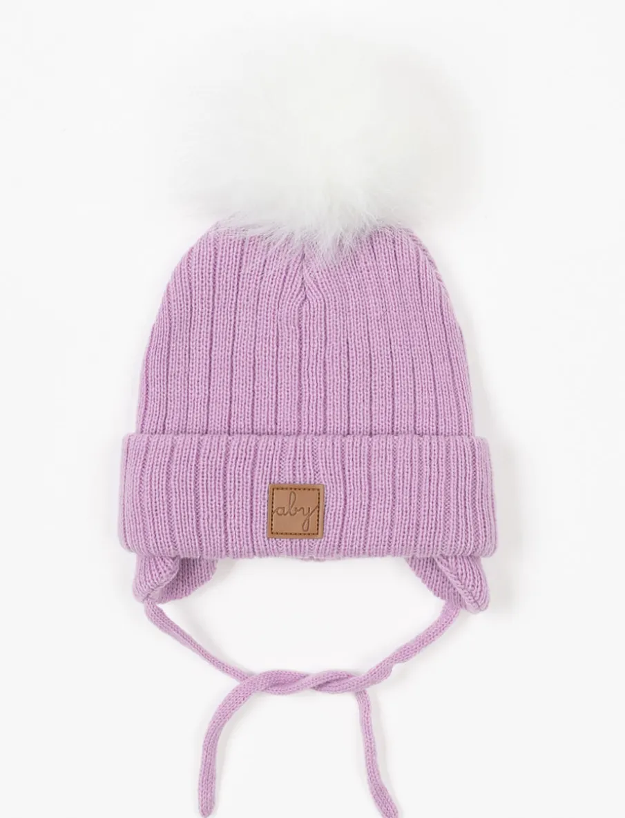 Cuffed Pompom Beanie - Baby