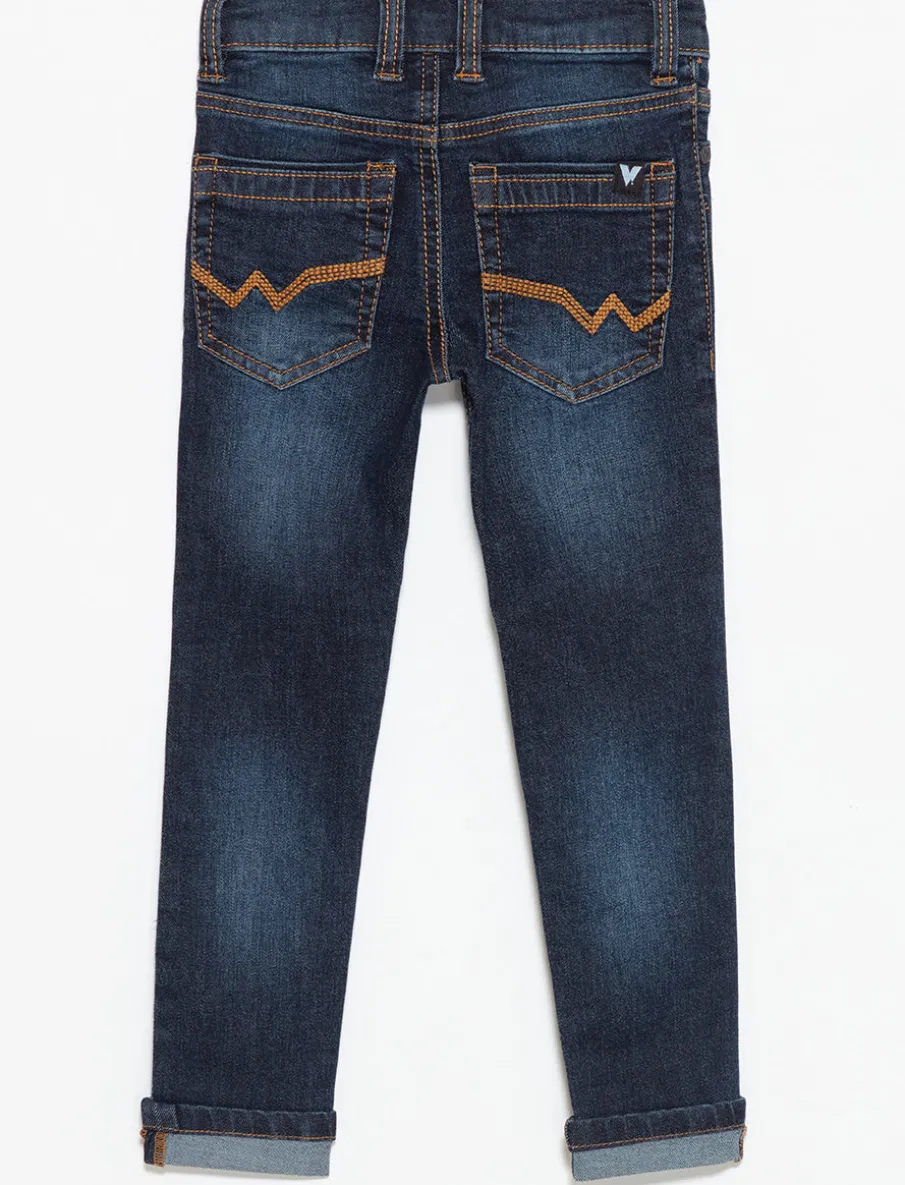 Cuffed Skinny Jeans - Little Boy
