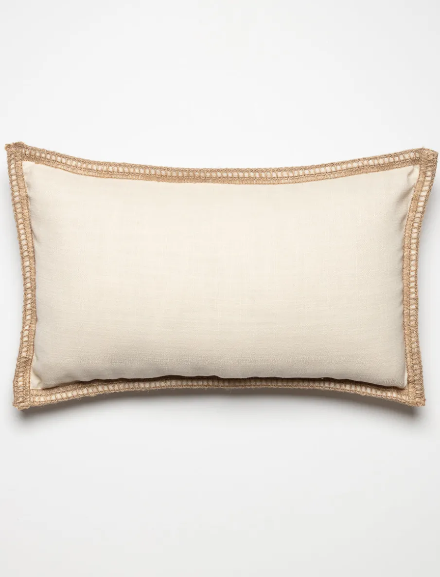 Cushion with Contrasting Trim
