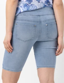 Denim Bermuda Shorts