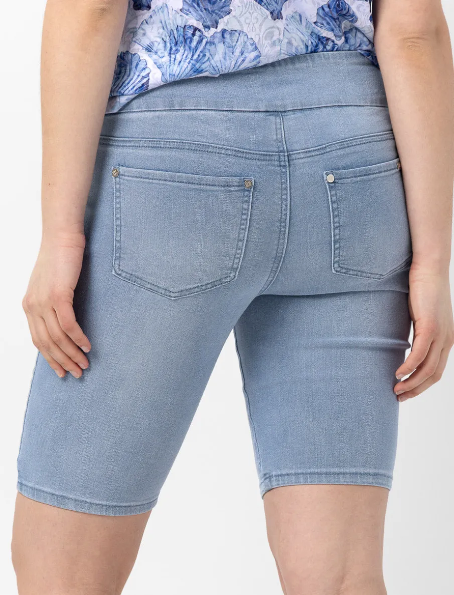 Denim Bermuda Shorts