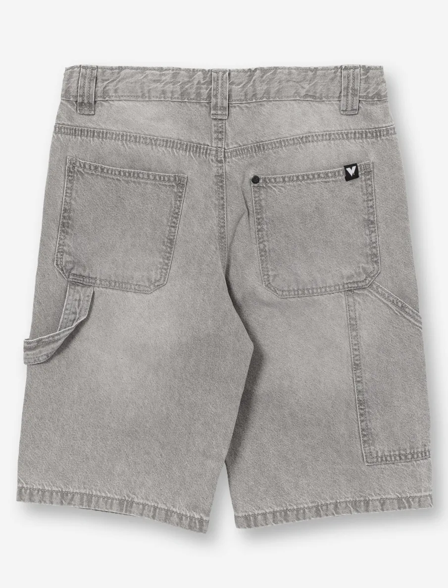 Denim Bermuda Shorts