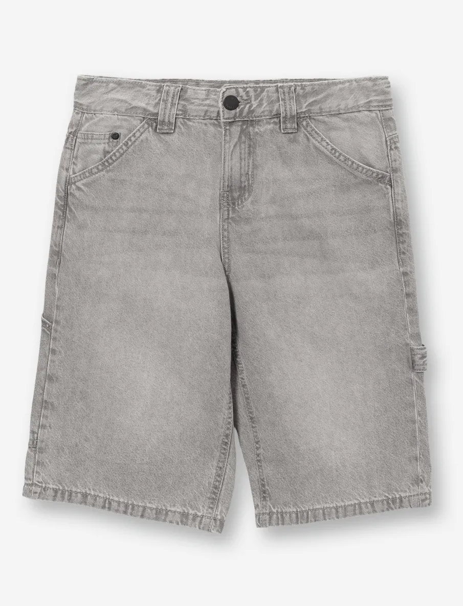 Denim Bermuda Shorts