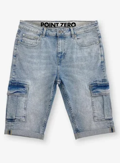 Denim Bermuda Shorts