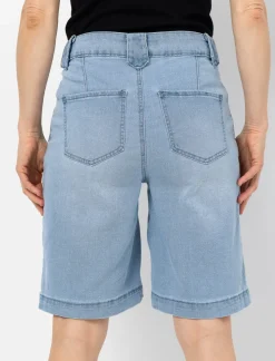 Denim Bermuda Shorts