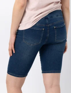 Denim Bermuda Shorts