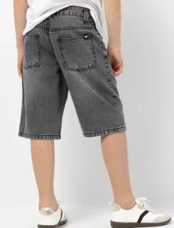 Denim Bermuda Shorts