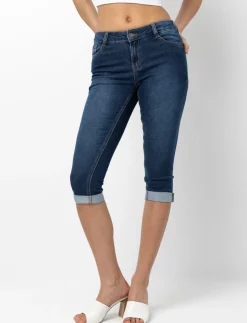 Denim Capri