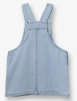 Denim Jumper with Embroidery