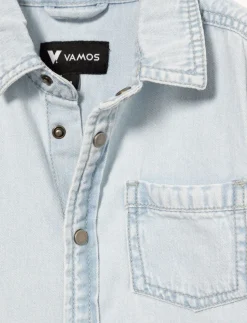 Denim Shirt with Pocket - Little Boy