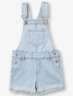 Denim Short Overalls