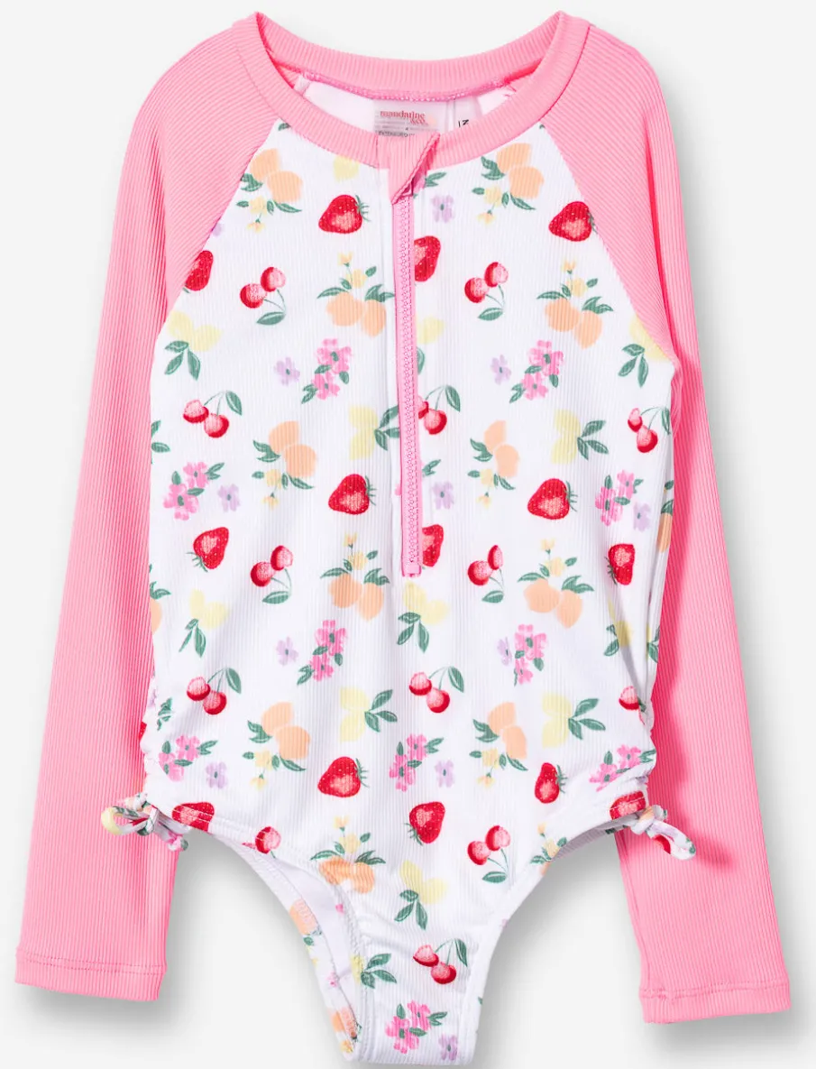 Dermo-protective one-piece swimsuit