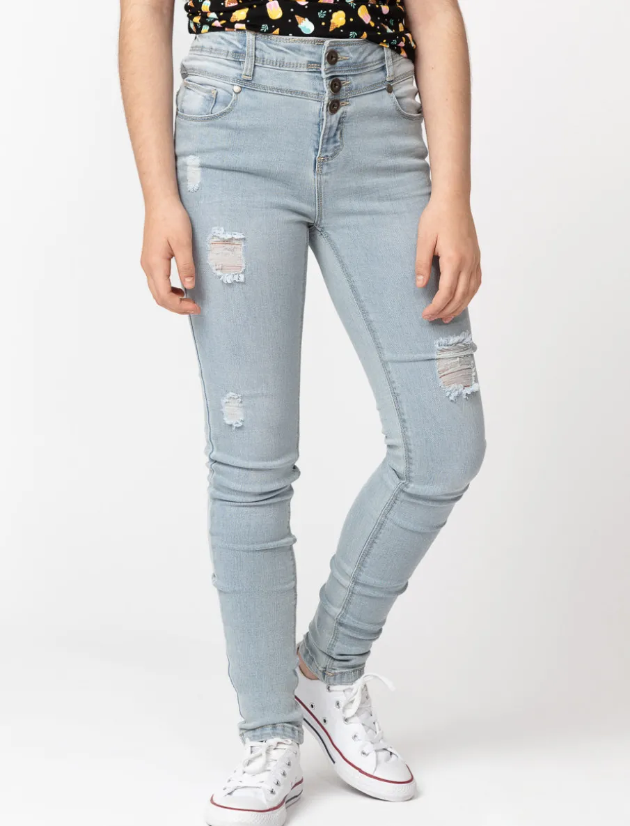 Distressed Skinny Jeans