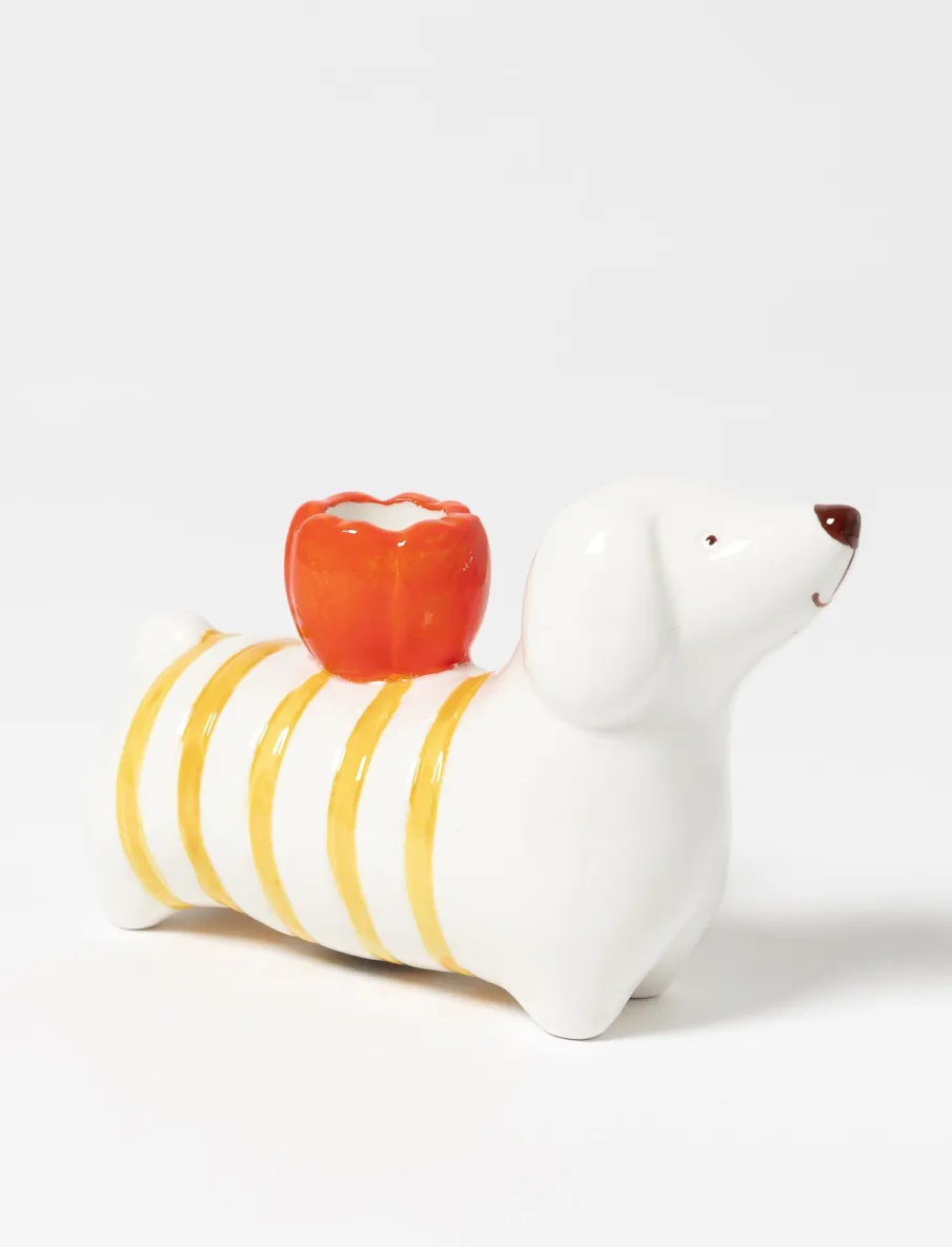 Dog-shaped Candle Holder