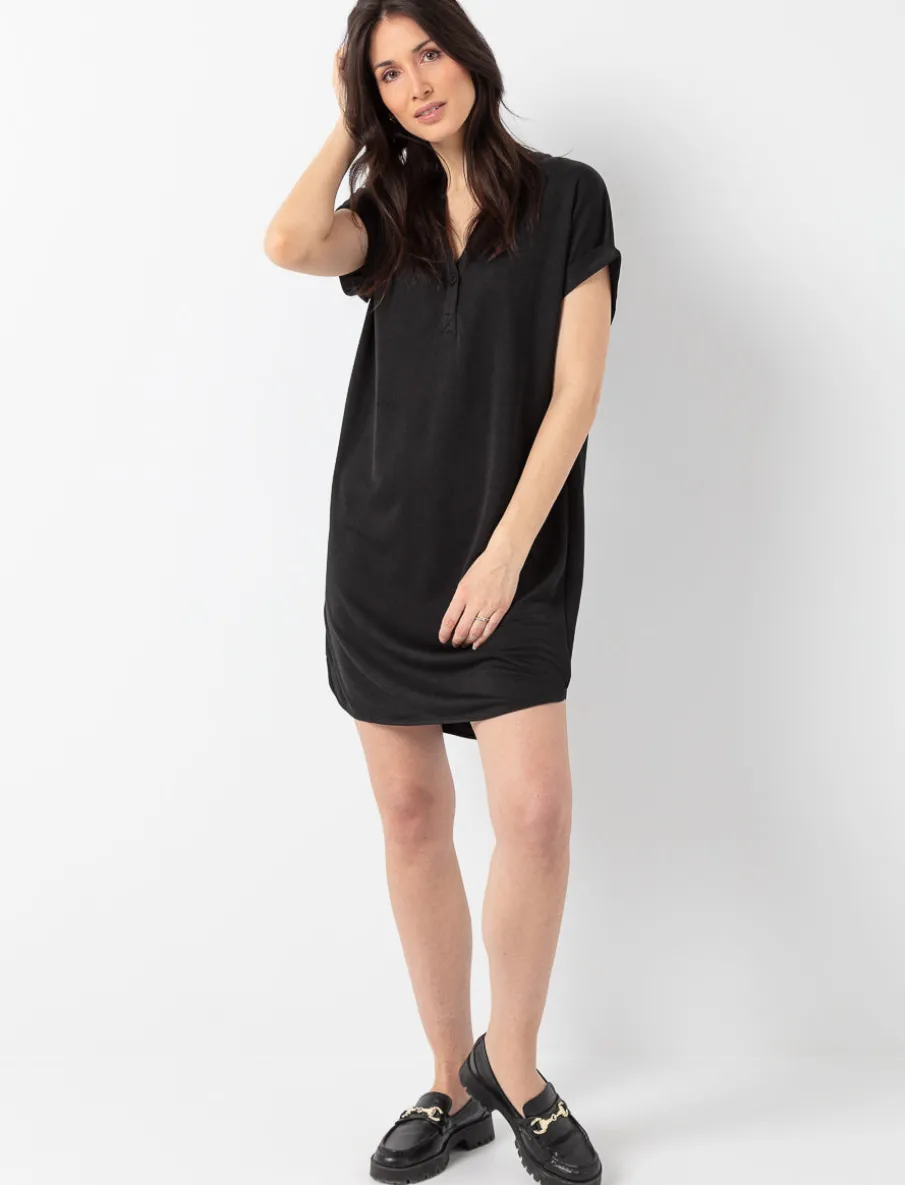 Dolman Sleeve T-shirt Dress