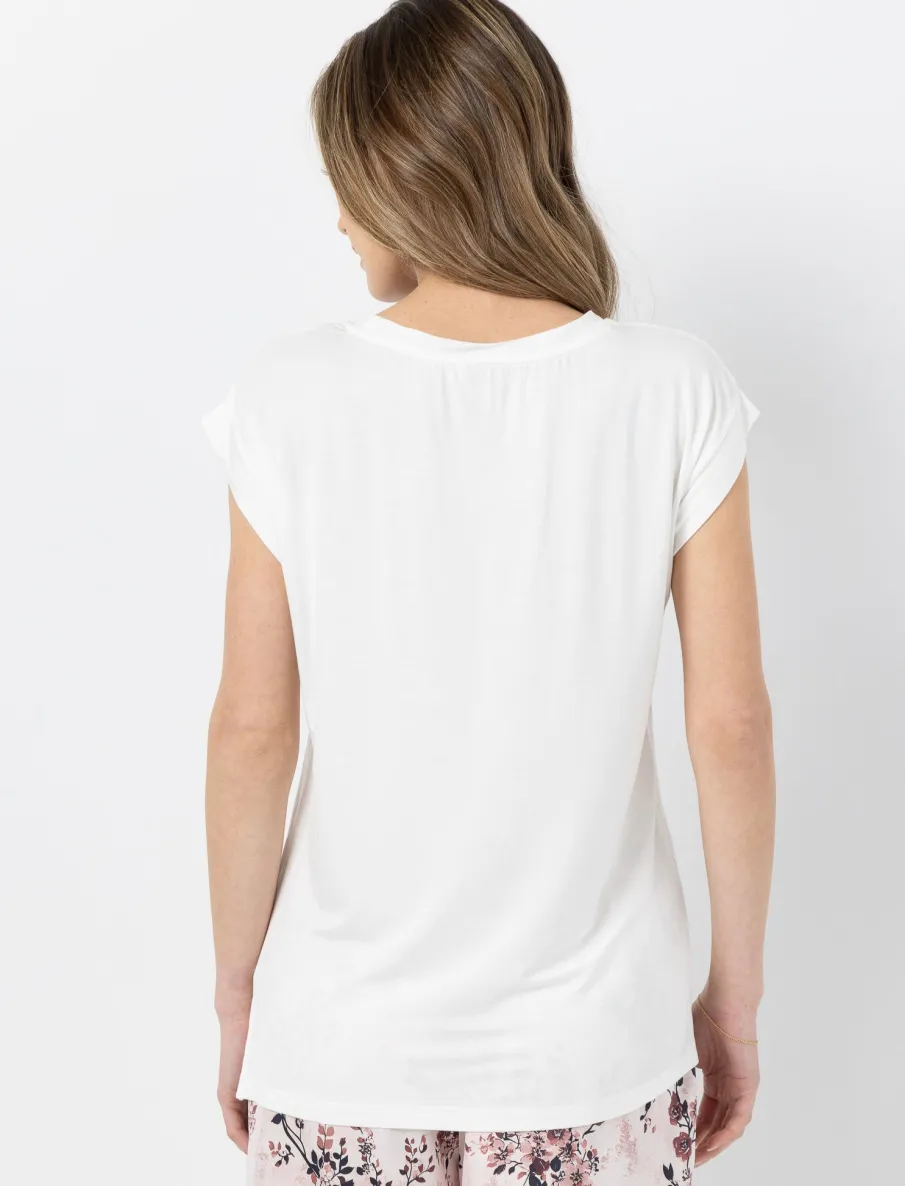 Dolman-sleeve Pajama T-shirt
