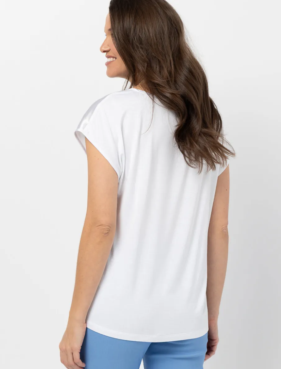 Dolman-sleeve T-shirt