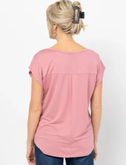 Dolman-sleeve T-shirt