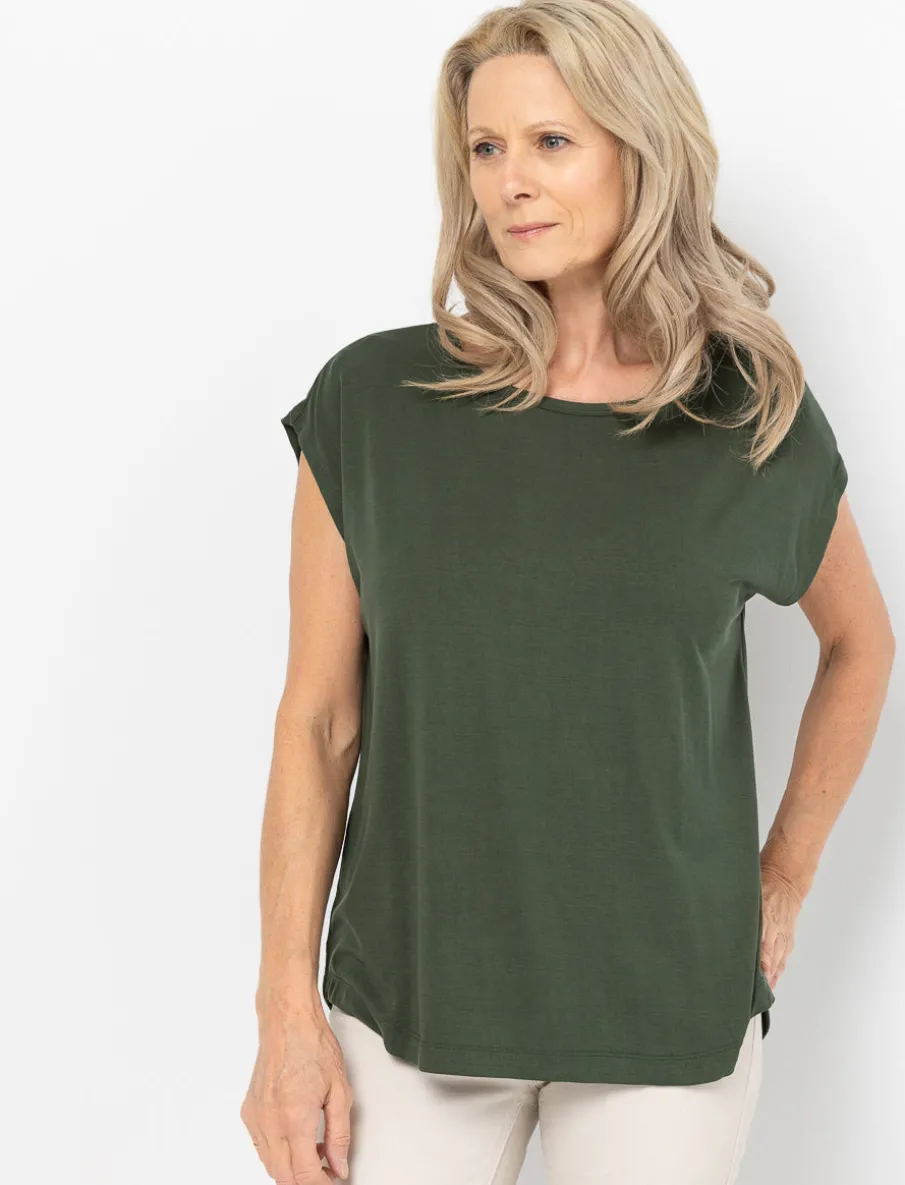 Dolman-sleeve T-shirt