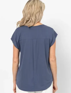 Dolman-sleeve T-shirt