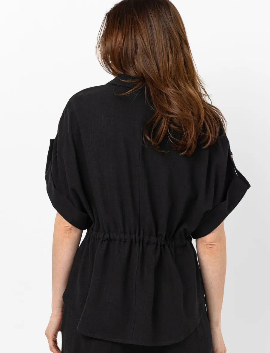 Dolman-sleeved Blouse