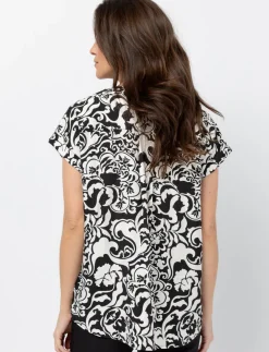 Dolman-sleeved Blouse