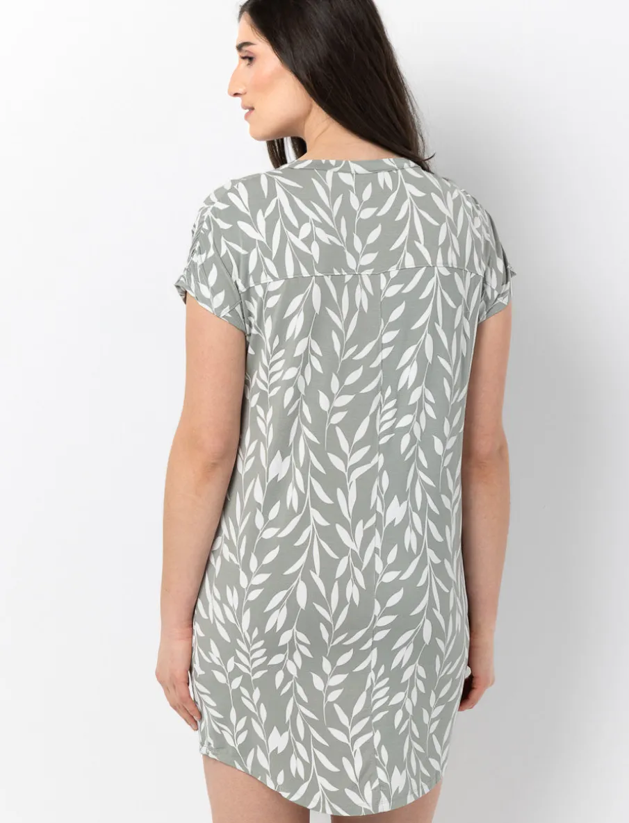 Dolman-sleeved Dress